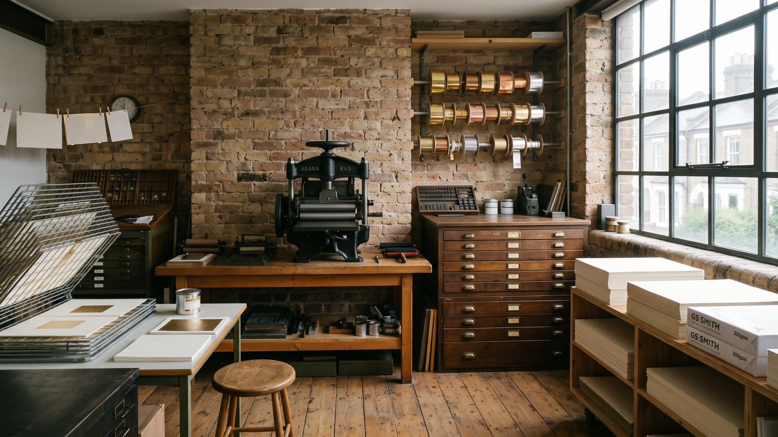 One room, one press, one window