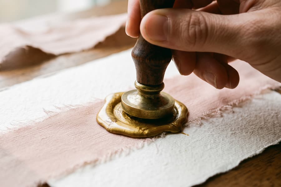 Sealing wax, and the myth of the signet ring